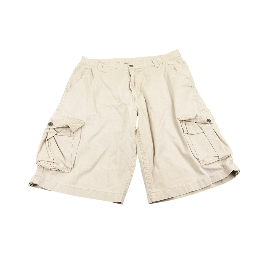 Lee Dungarees Men's Cargo Shorts 34 Beige Outdoor Casual Hiking Outdoor